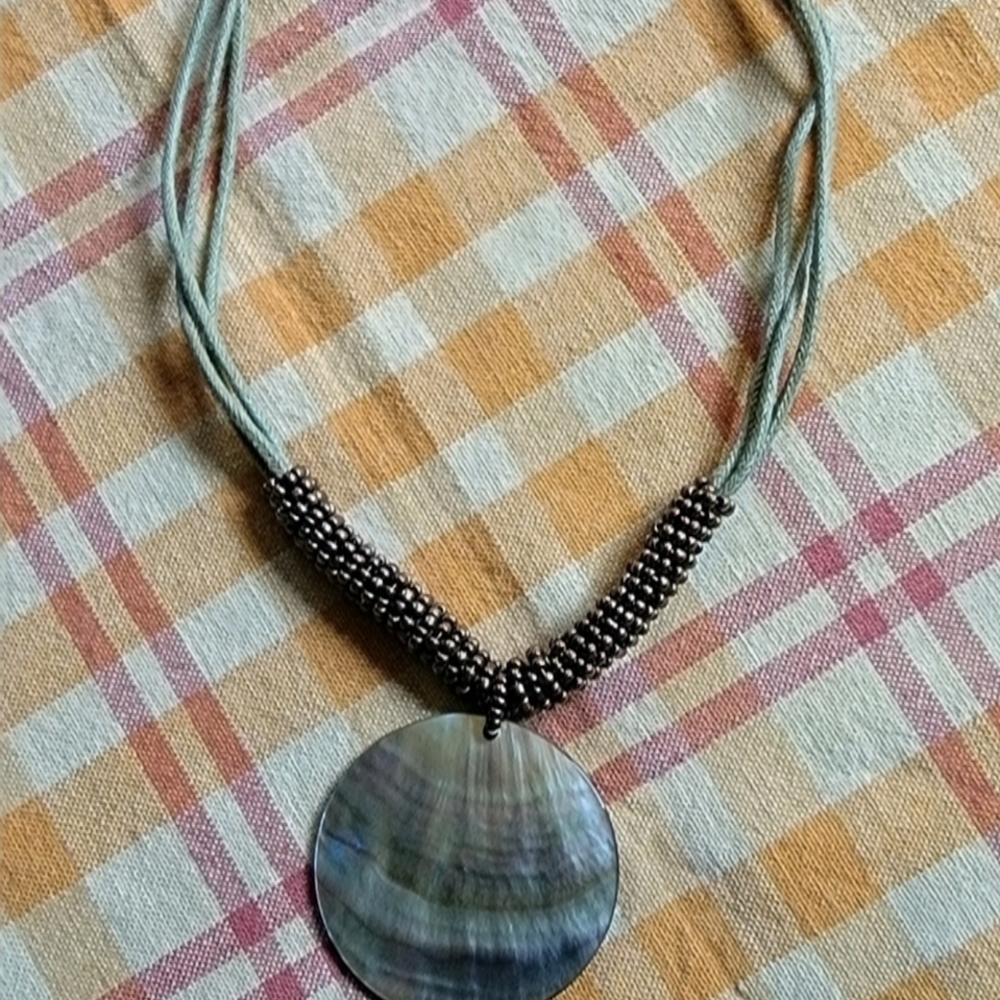 COPY - π Retired Lia Sophia Harvest Moon Pendant EUC π - Picture 2 of 5